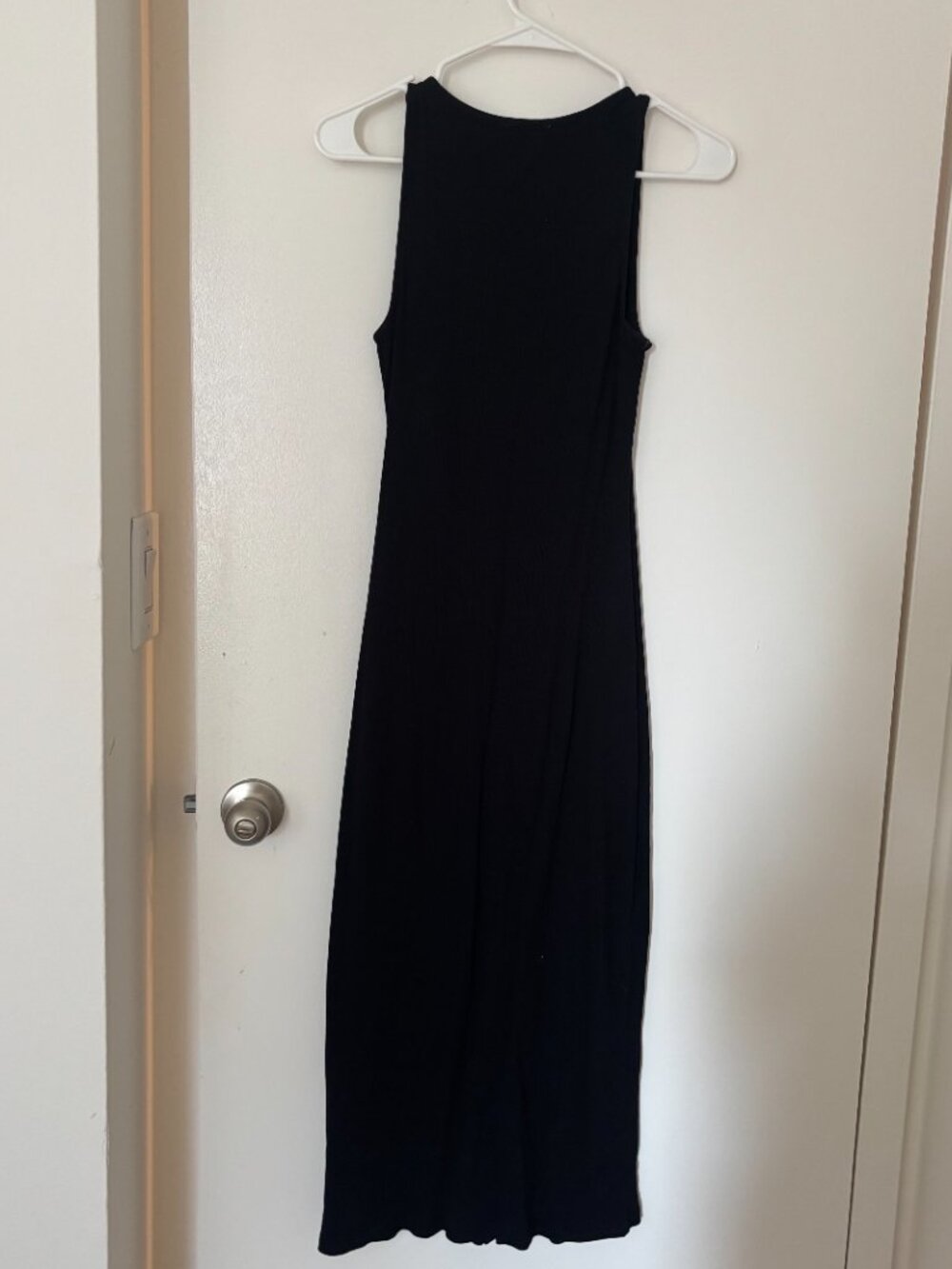 Sezane Fabiola Dress Black M - Picture 6 of 7